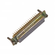 50-Way D-Conn Female Straight PCB, HV