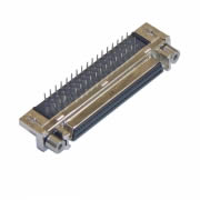 68-Way SCSI Micro-D Fem. Right Angle PCB