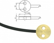 N1ATG7/0-1m Temperature probe with Ni1000 sensor