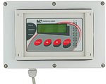 Larger photo of data logger terminal